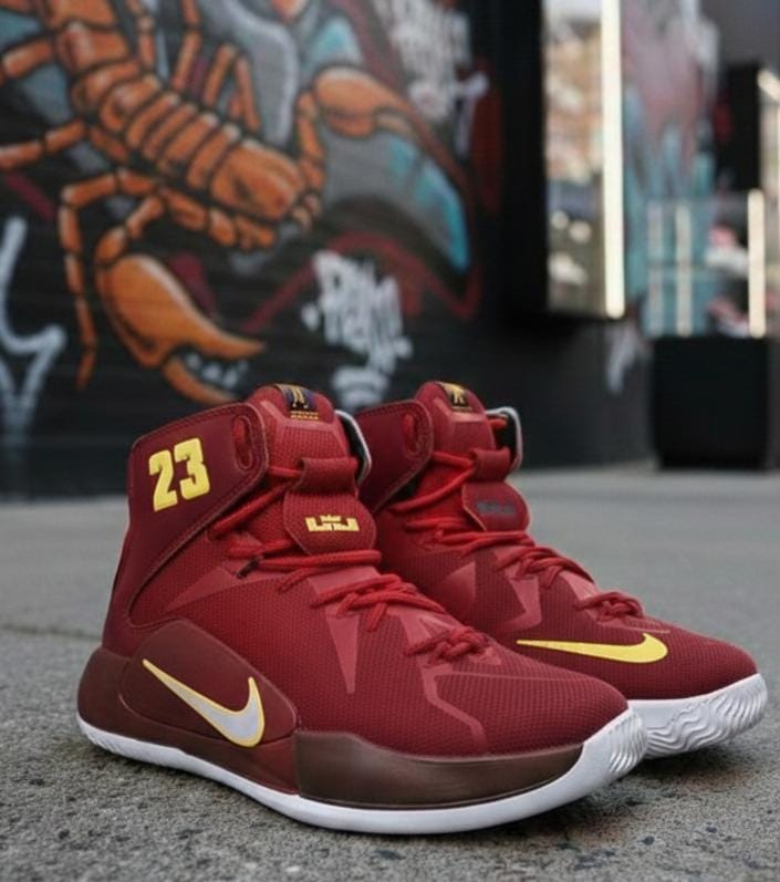 BOTA NIKE color vinotinto